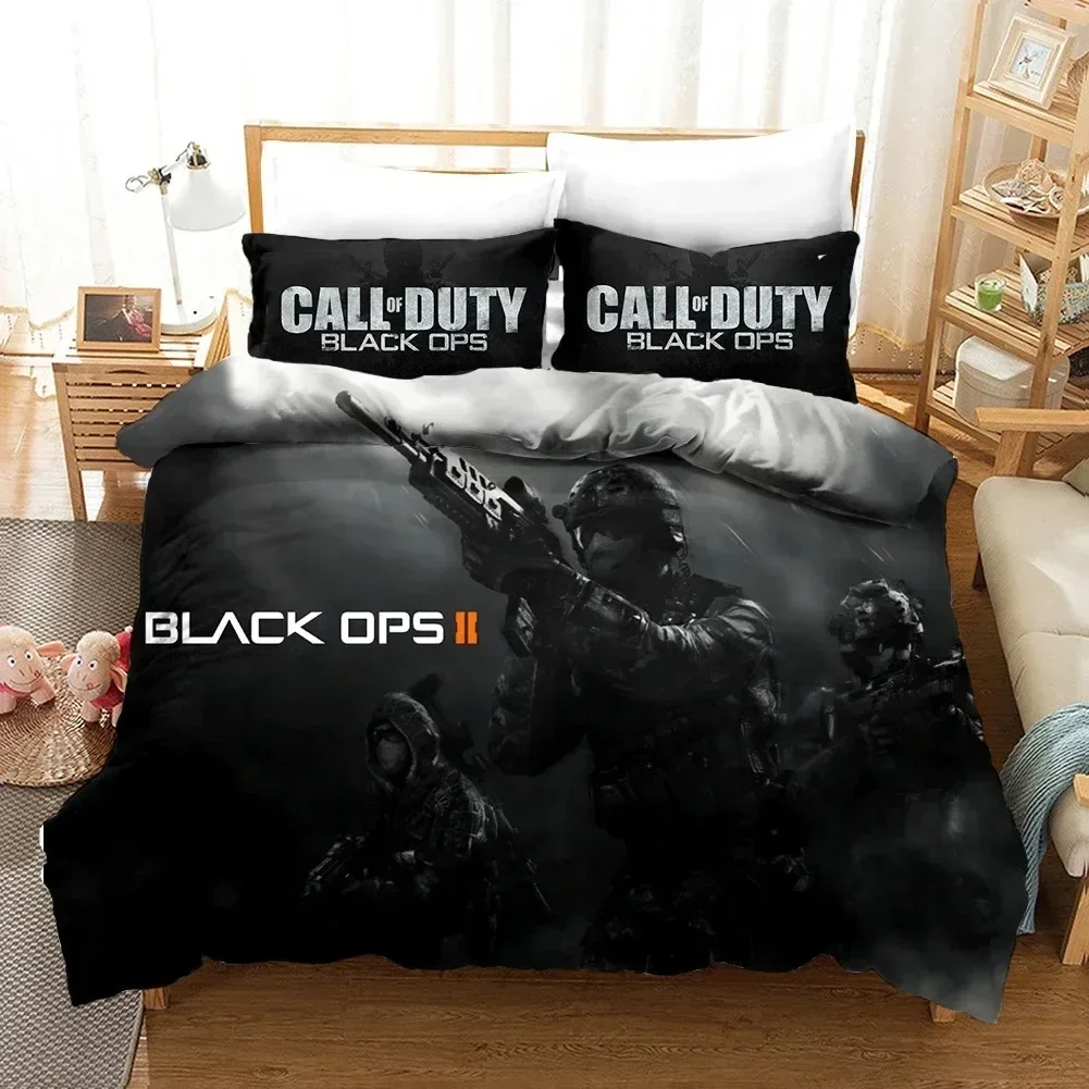 Game Call Duty 3D Printed Duvet Case Pillowcase Bedding Set Twin Full King Size for Kids Adults Bedroom Decor 6