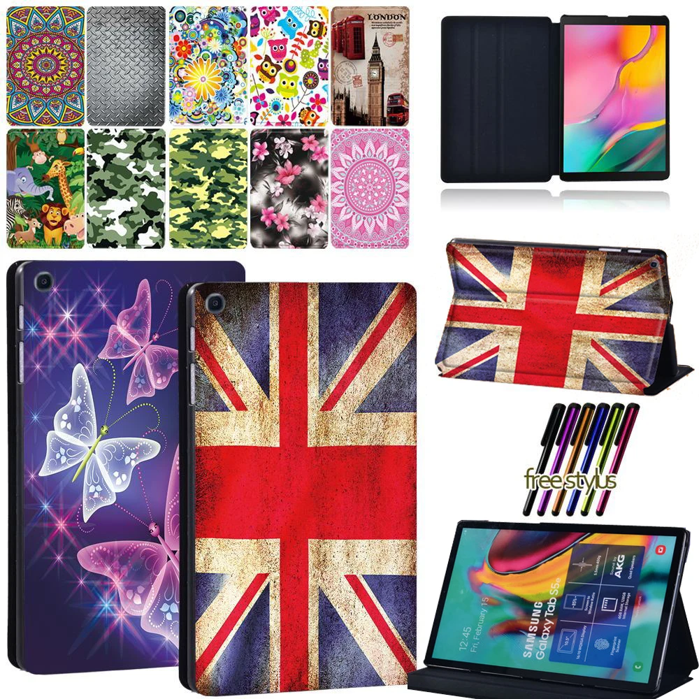 

For Samsung Galaxy Tab S6 Lite 10.4" S4 S5e S6 10.5" S7 11"/A7 Lite 8.7"T220 T225/A8 10.5 X200 X205 Leather Stand Tablet Case