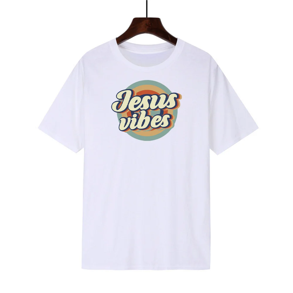 Jusus Uibes Jesus Heat Stickers for Clothing, DIY Washable Iron On Transfers, Decorated with God Design Patche, T-shirt, 4 Pcs