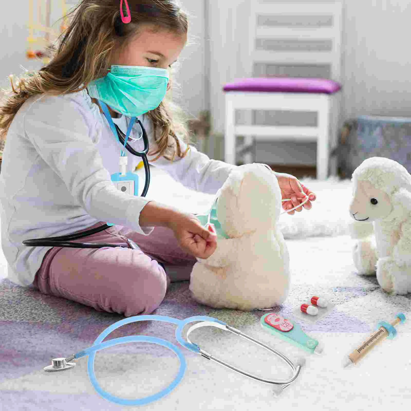 1 conjunto criança fingir jogar médico brinquedos criança médico jogar conjunto criança médico playset médico kit para crianças