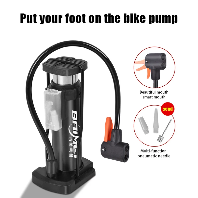 Foot Bicycle Pump Car Electric Vehicle Available Basketball Inflatable Pump Pedal