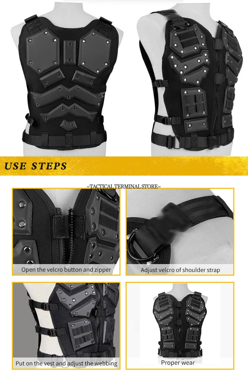 KÖNIG KONG WESTE 2,0 Taktische Platte Träger Einstellbare Kampf Körper Rüstung Jagd Outdoor CS Airsoft Ausrüstung Training TF3 Westen – Detail 3