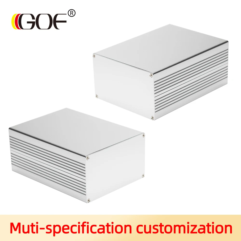 

High Quality Custom Case Fabrication Electronic Instrument Enclosures Box Aluminum Extruded Enclosure H24 127*75MM