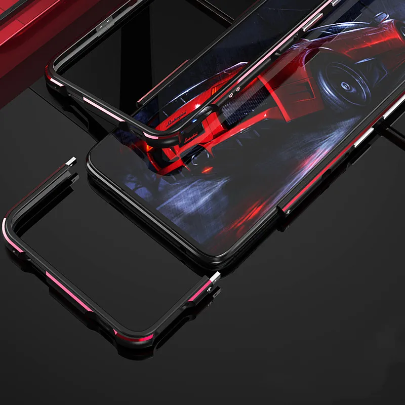 Metal Bumper Case For ASUS ROG 3 5 6 Pro Game cover Frame Slim Cover phone case+ carmera Protector