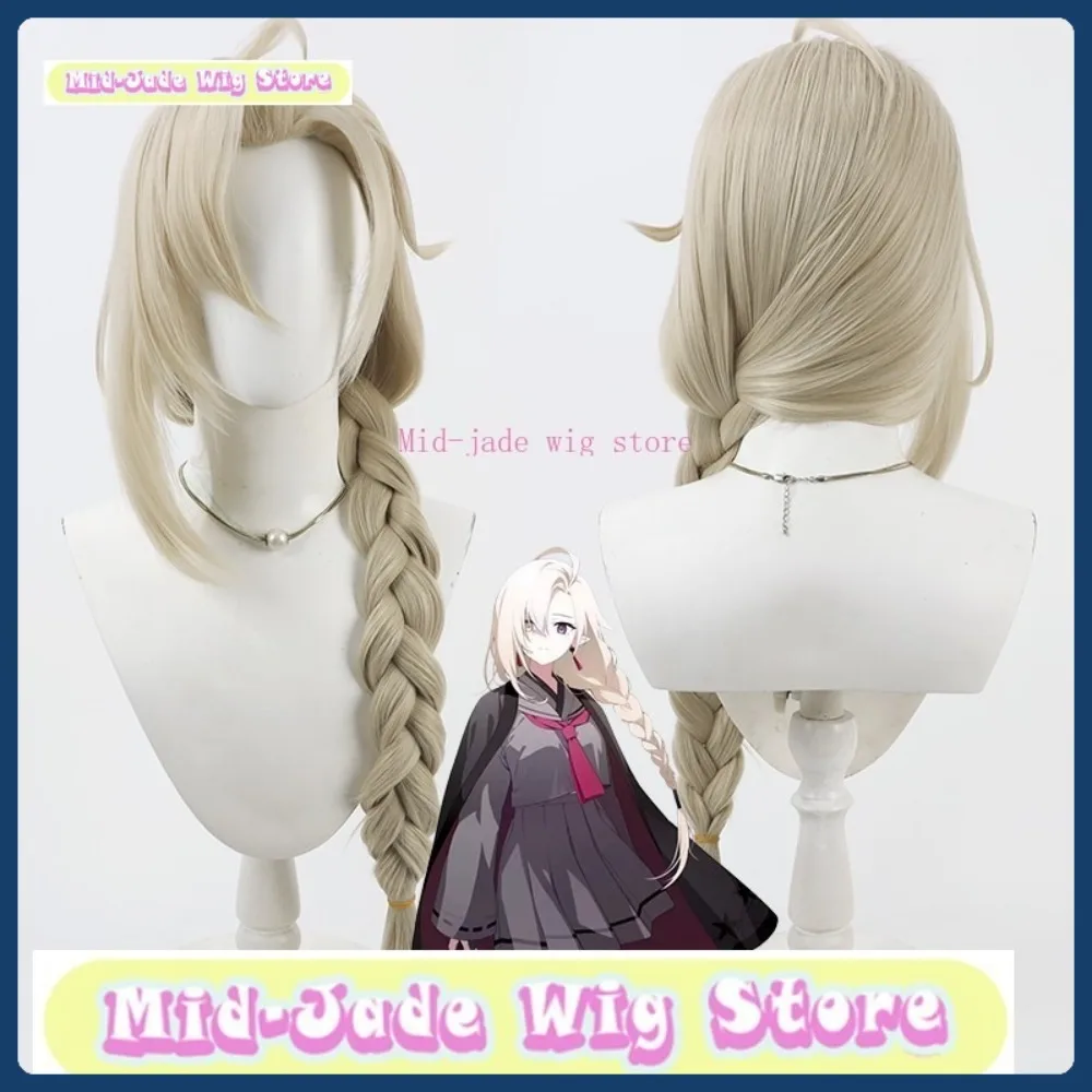 

Mid-jade Wig Store Blue Archive Nanakado Ayame Cosplay Wig Halloween Anime Role-playing Synthetic Hair Anime Wig