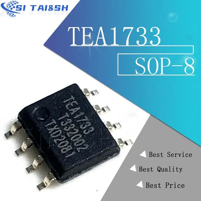 10pcs   TEA1733 TEA1733T SOP-8