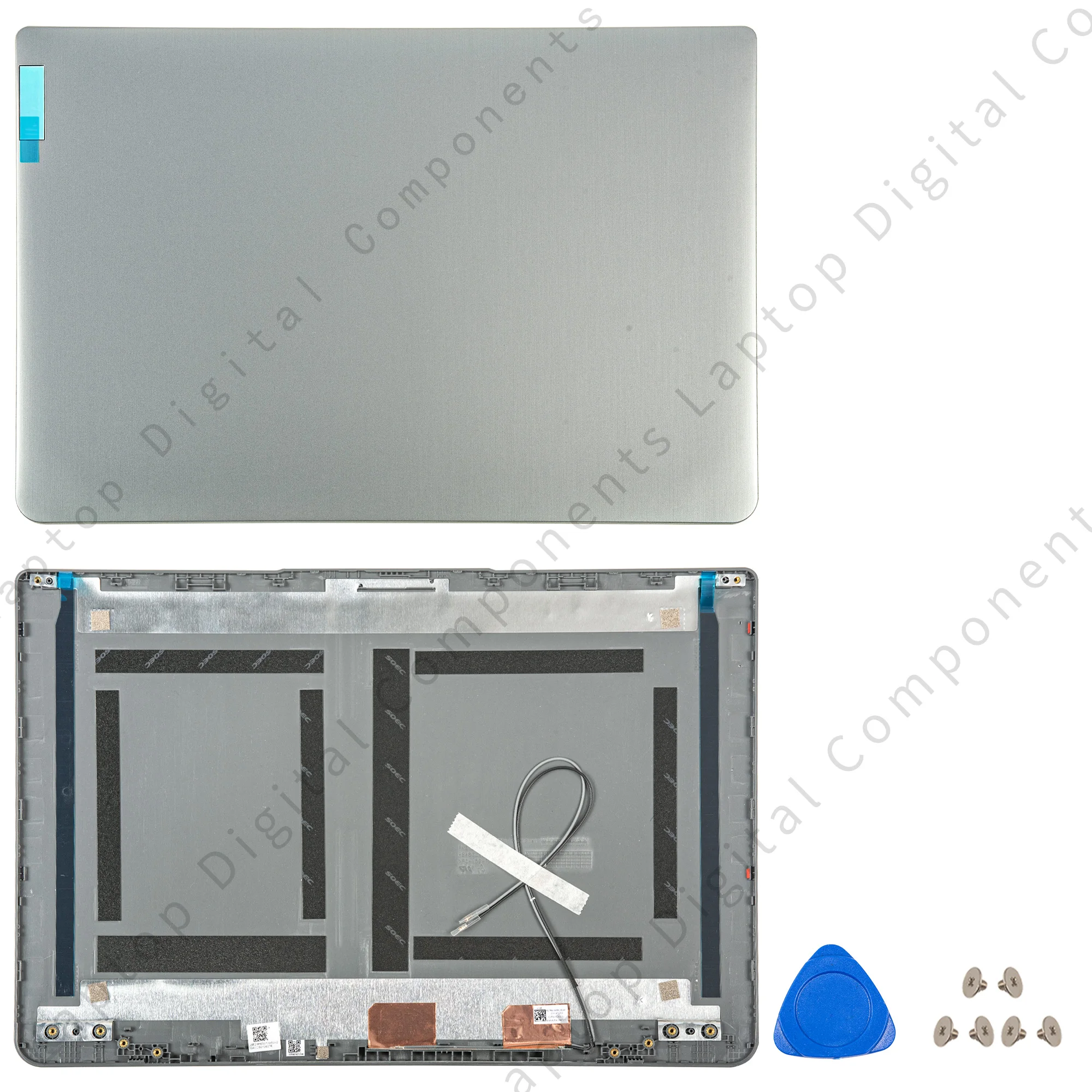 New LCD Back Cover Bezel hinges Palmrest Bottom Case For Lenovo Ideapad 14s 3-14ITL6 3-14ALC6 2021 Parts Repair HS460 14inch