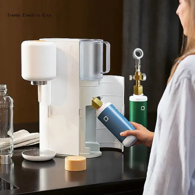 Bộ chuyển đổi hộp mực CO2 Đầu nối lạm phát CO2 Bộ chuyển đổi CO2 giải phóng nhanh R9CD