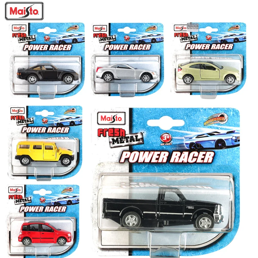 Masito 1:64 Gtr Acura Fiat Hummer Porsche Mustang Mercedes Bmw Alloy Diecast Vehicle  Car Model Toy Collection Cars Gift