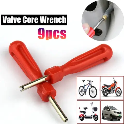 휴대용 타이어 밸브 코어 리무버 설치 도구 제거 도구 자동차 자전거 자전거 오토바이 타이어 수리 도구 렌치 스크루 드라이버