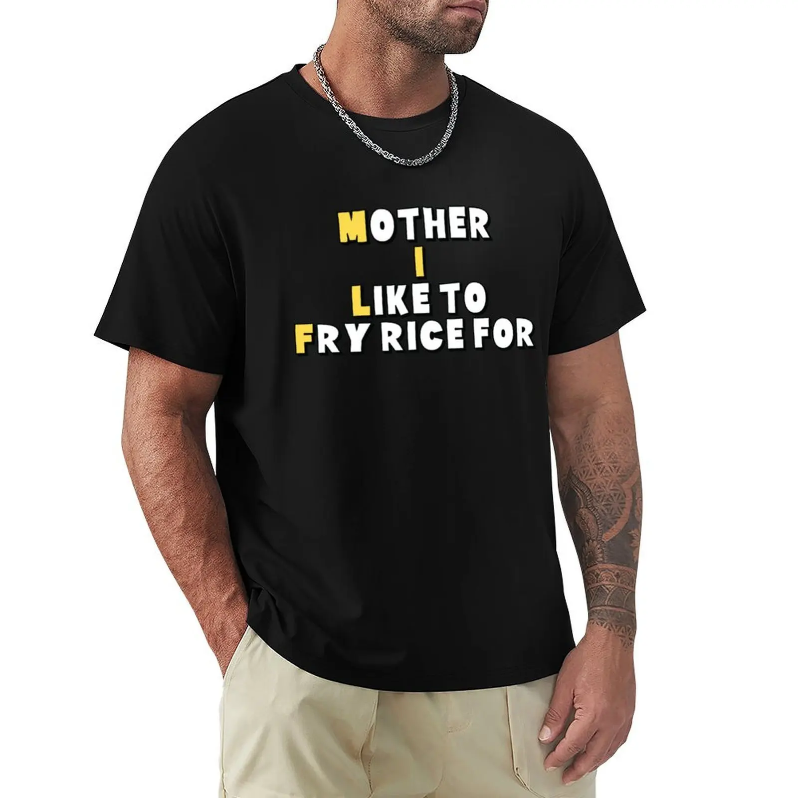 Uncle Roger roasts Nigella Lawson Mother I Like to Fry rice for T-Shirt Street Fashion Casual Tee Shirt