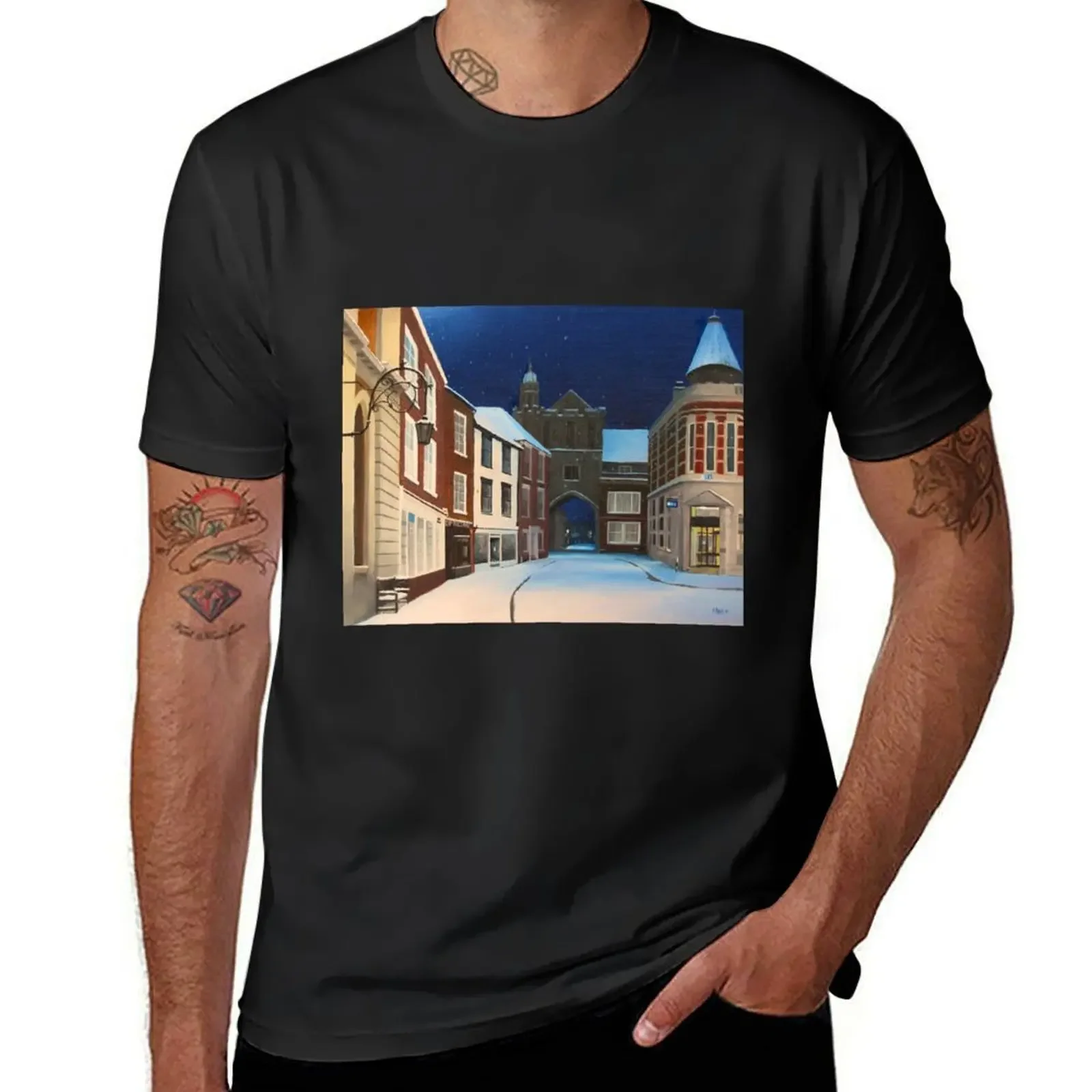 

Romsey Snow T-Shirt quick-drying sublime heavyweight t shirts for men