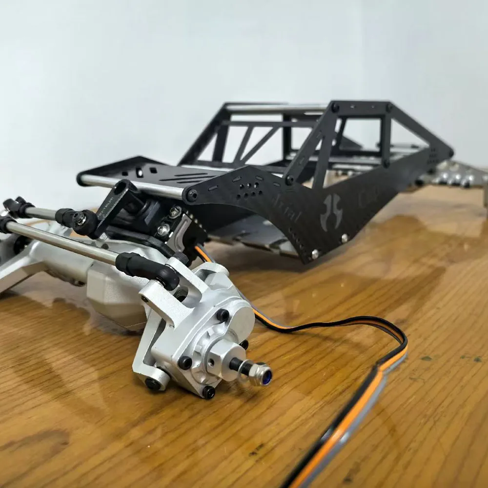 ألياف الكربون الأنابيب رف الكابينة التحكم عن بعد إطار السيارة قفص ل 1/10 RC الزاحف سيارة محوري كابرا الماعز ترقية أجزاء #3