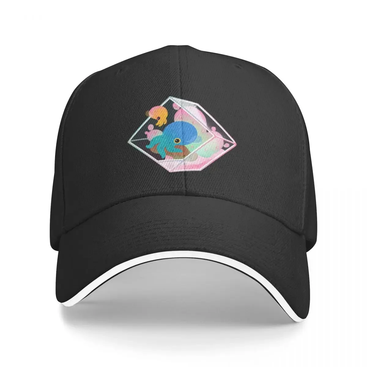 Ocean terrarium - Bobtail squids Baseball Cap Visor Luxury Hat Luxury Man Hat Women's Hats 2025 Men's