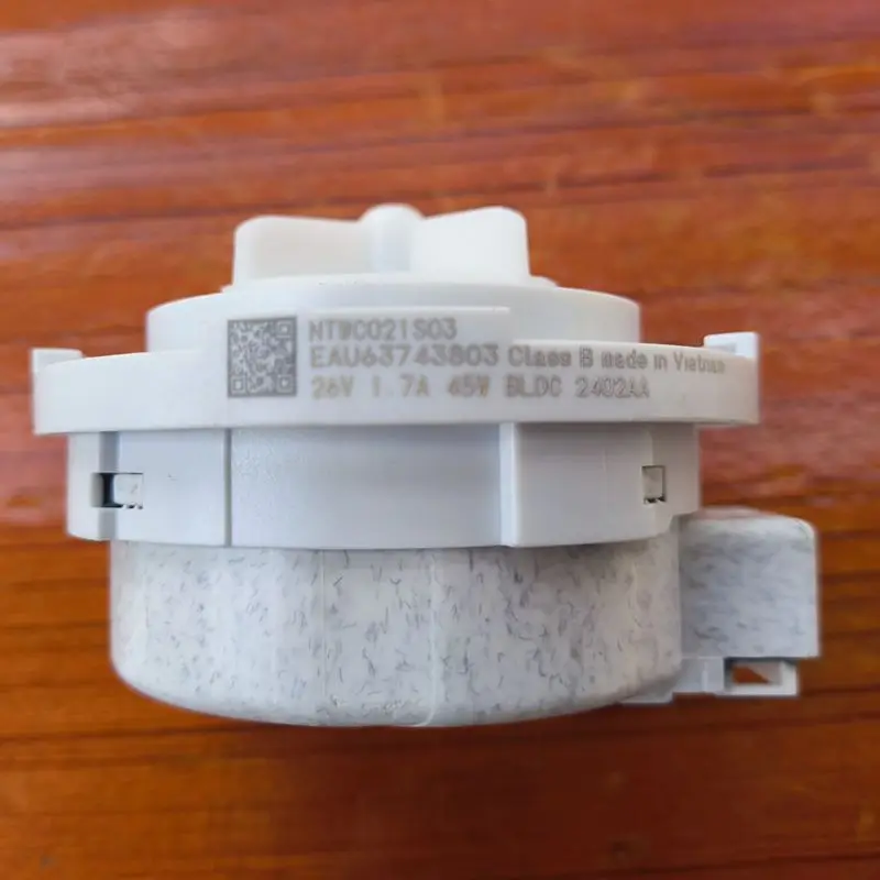 Nuevo para motor de bomba de drenaje de lavadora LG EAU 63743803 NTWC021S03 DC26V 1.7A 45W Piezas