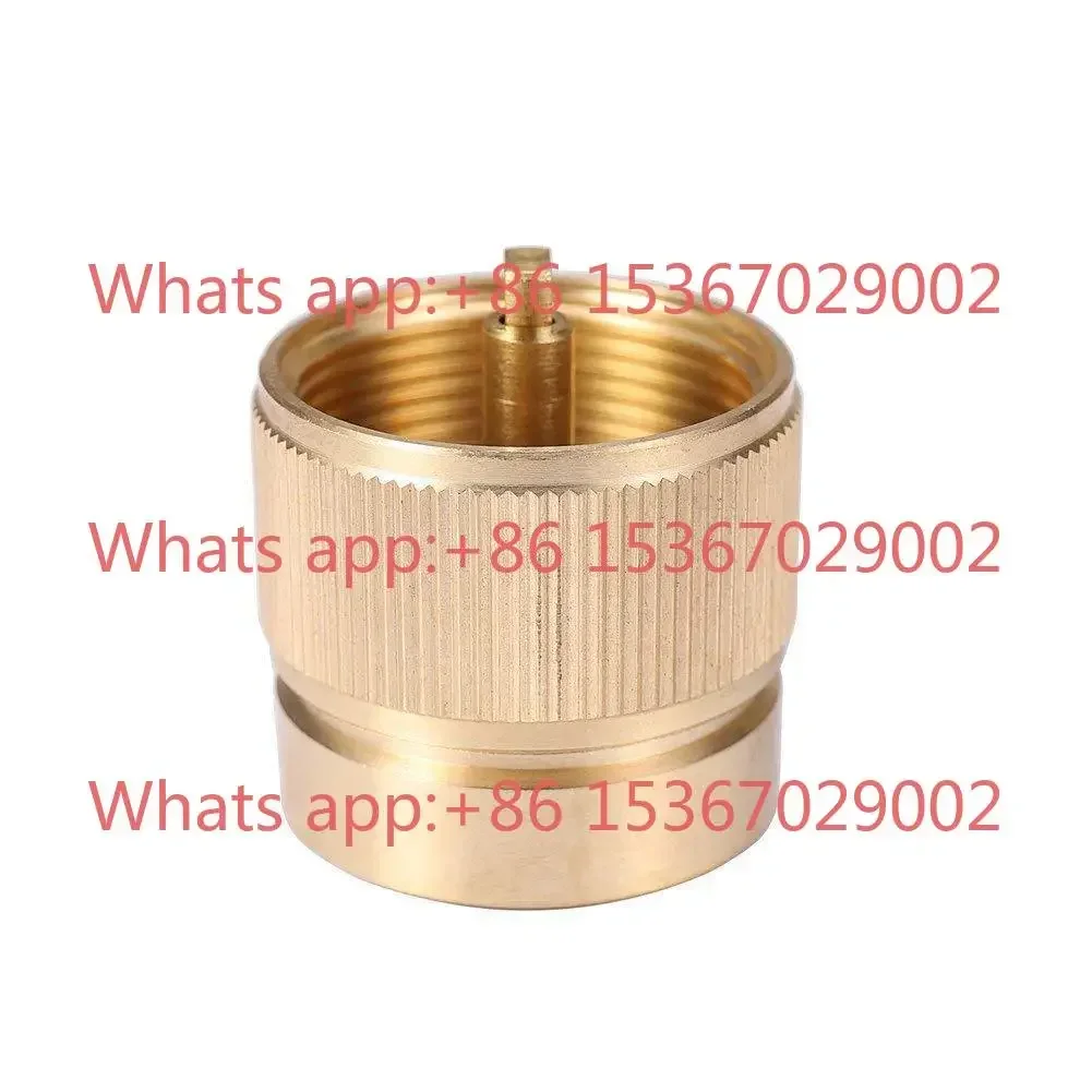 North American one pound gas cylinder outdoor adapter to 7/16 