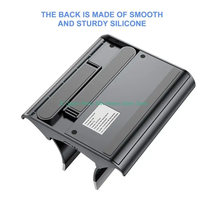 SZ AntiSlip Vertical Desktop Laptop Stand Holder with Gravitating Auto Lock Design Enhanced Cooling System for Office Home