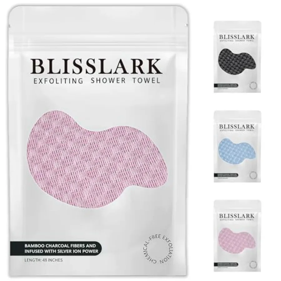 Premium Exfoliating Shower Towel for Men and Women