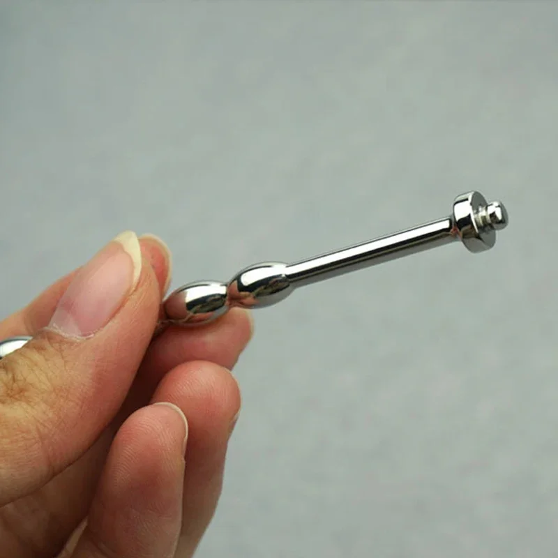 صدمة كهربائية قسطرة الإحليل اكسسوارات العفة القسطرة الصوت لعبة استثارة القضيب للرجال مجرى البول محفز إدراج الأصوات لعبة الجنس #4