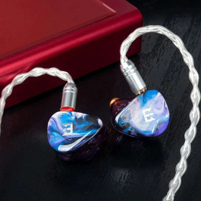 TRI Starsea 2BA+1DD Driver Unit HiFi in Ear Monitor Earphone Sports Music Headset 0.78mm2Pin Headphone Earbuds Comfortable