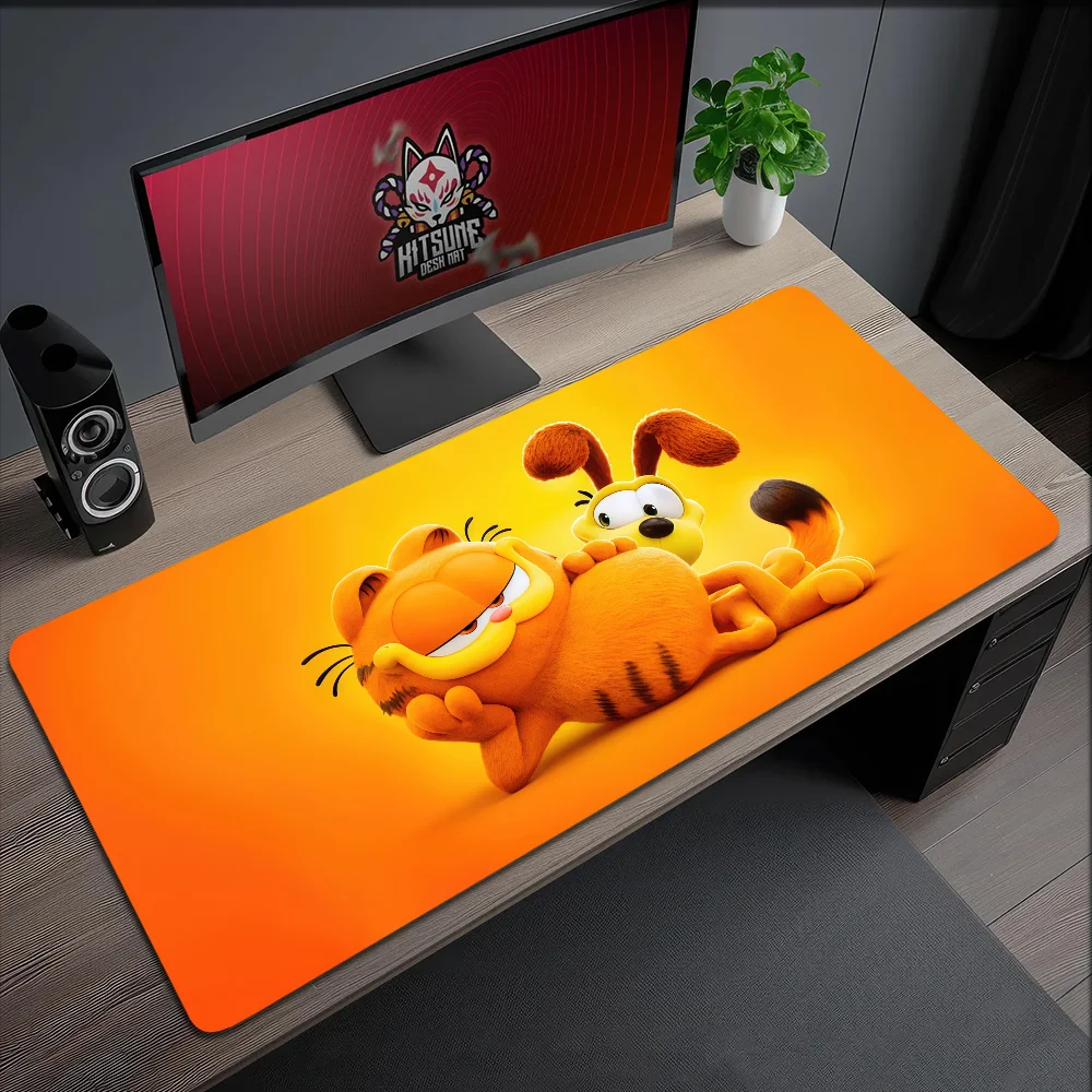 

Mouse Funny Pad MousePad Non-slip Lockedge Office Cartoon Student S Gaming The Thickened Large G-Garfield Writing Pad Cushion