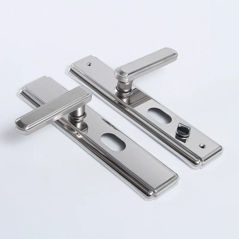 Multi Functional Stainless Steel Glossy Handle, Anti-theft Door, No Distinction Between Left and Right, Five Gold Door Handles