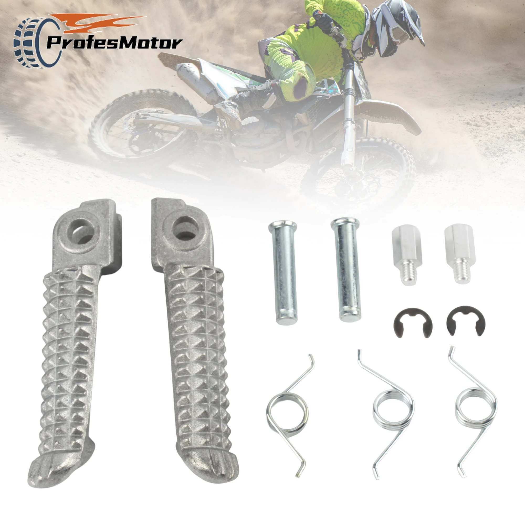 

For Yamaha Motorcycle Front / Rear Footrests Foot Pegs YZF R1 R6 R125 R25 R3 MT125 MT03 MT09 MT10 MT07 Motocross Modified Parts