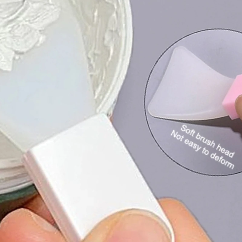 5Pcs Silicone Facial Mask Brush Face&Eye Cream Mud Mask Applicator Scraper Face Cleanse Brushes Travel Portable Skin Care Tools