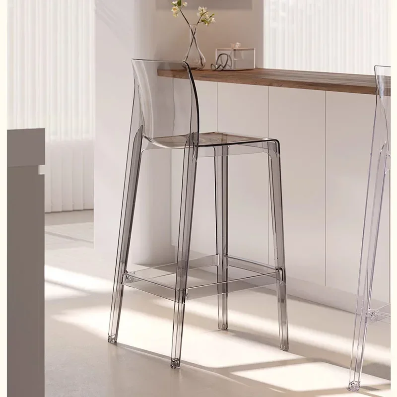 Modern Bar Stools Luxury Nordic Plastic Kitchen Chair Design Design Home Chaises Salle Manger Interior Furniture Decoration