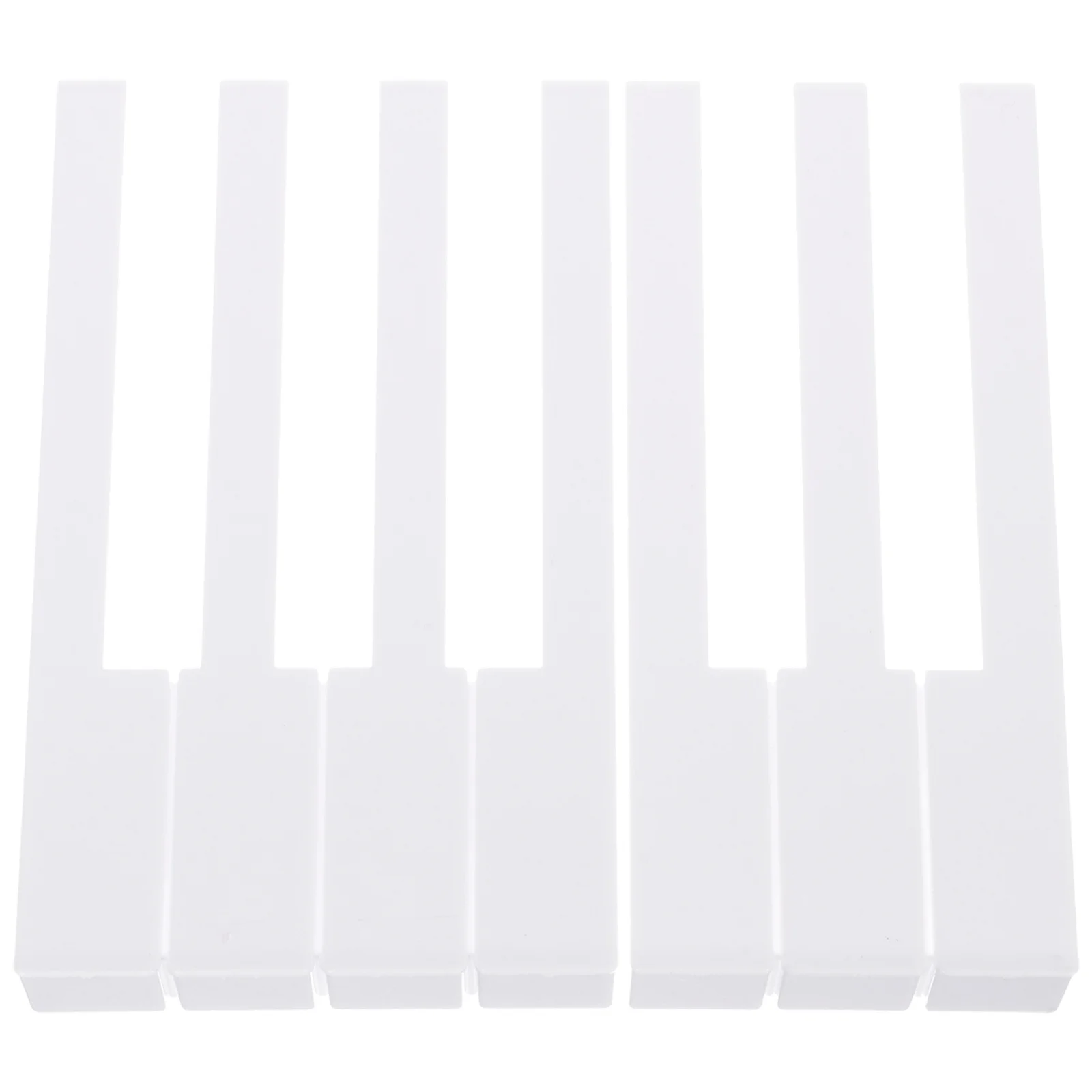 

2 Pcs Piano Parts Accessories Accessory Keytops White Repair for of Topper Gadgets