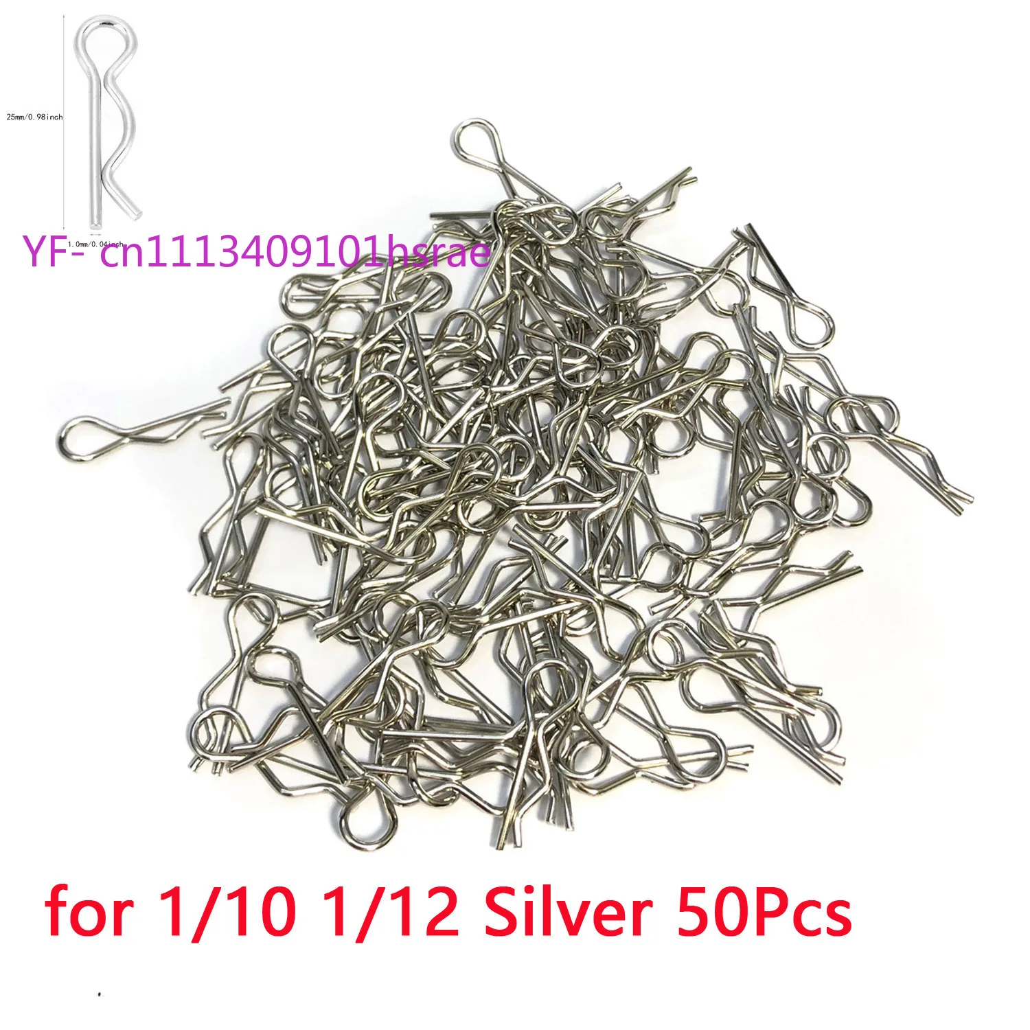 R-Type Body Clips Pins for 1/8 1/10 1/12 1/14 1/16 RC Car Truck Buggy