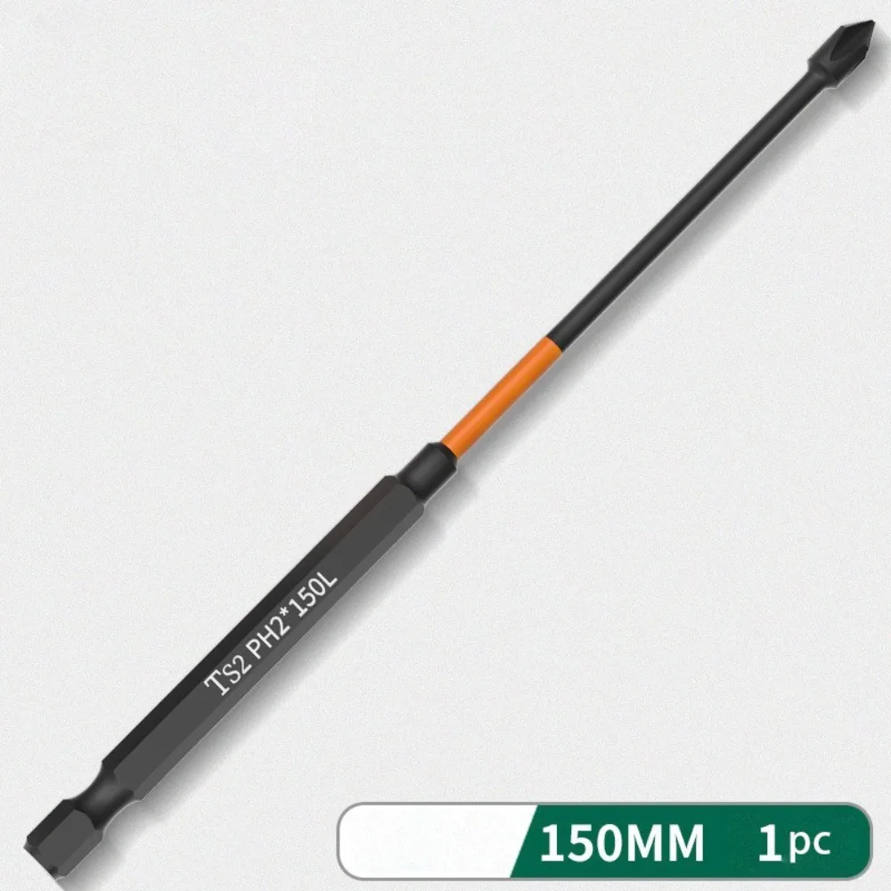 Anti-shock Screwdriver Bit Non-slip Impact Resistant Driver Bit Wear-resistant Multiple Specifications Screwdriver Batch Head