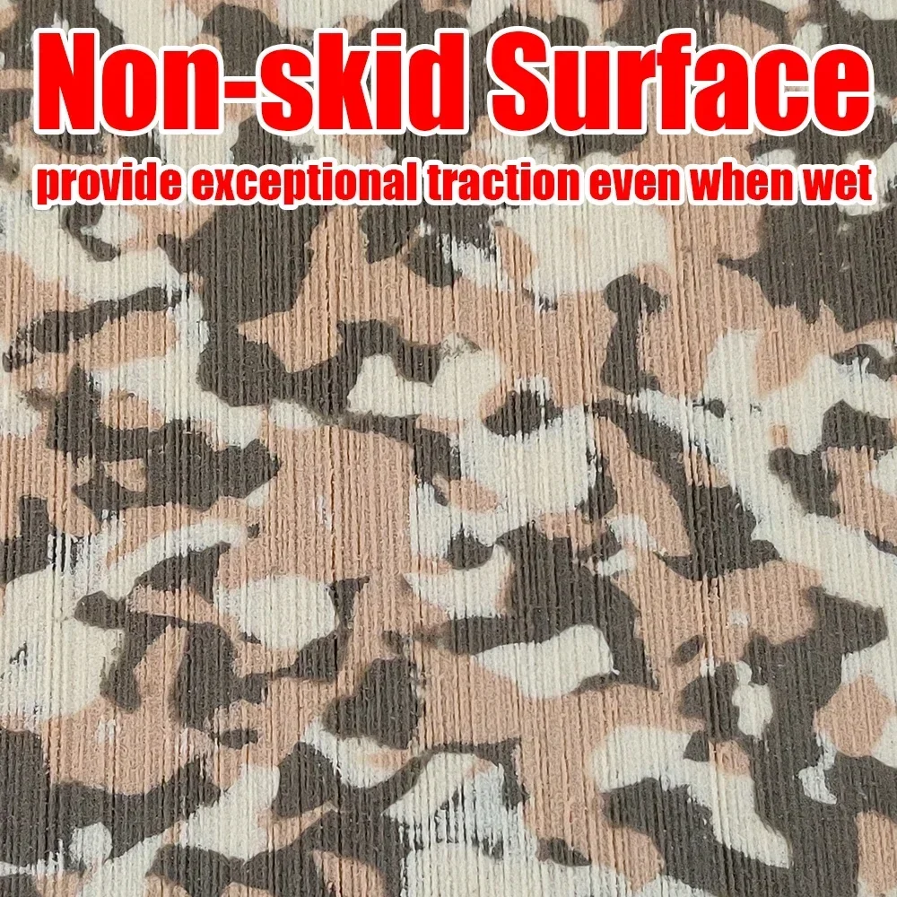 450x2400x5mm EVA Foam Decking Sheet Non-Skid Self Adhesive Marine Boat Deck Mat Yacht Flooring Army/Desert/Snow/Ocean Camo Pad