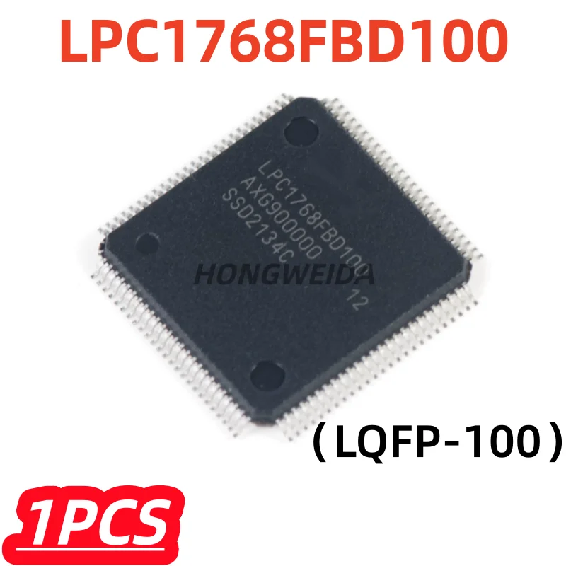 1Pç/lote 100% Novo LPC1768FBD100 LPC1768FBD QFP LPC1768 LQFP-100 Chip Microcontrolador de 32 bits