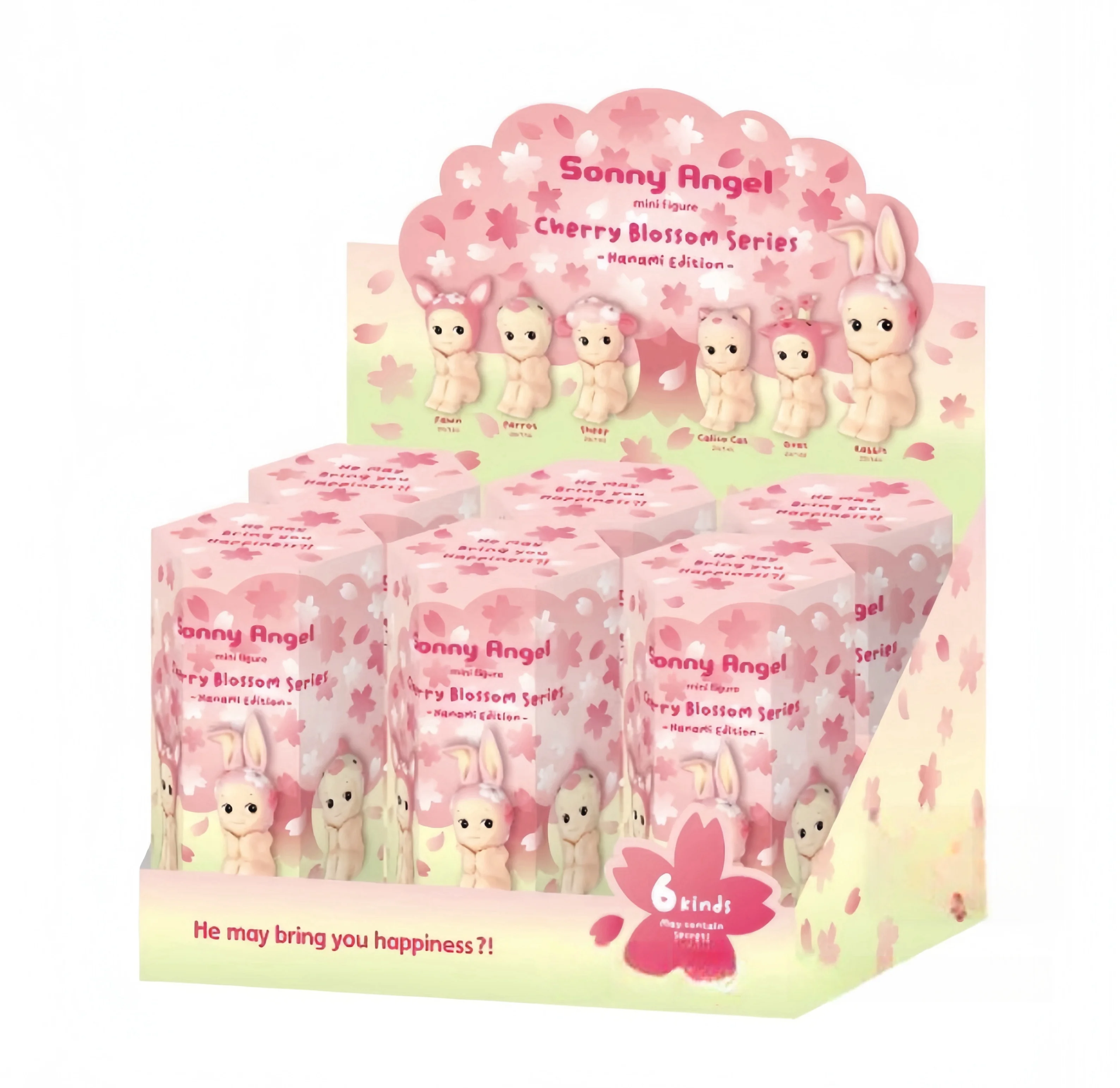 

Hot Original Sonny Angel Cherry Blossom Series Mini Figure Blind Box Toy Hanami Edition Collectible Kids Birthday Gift In Stock