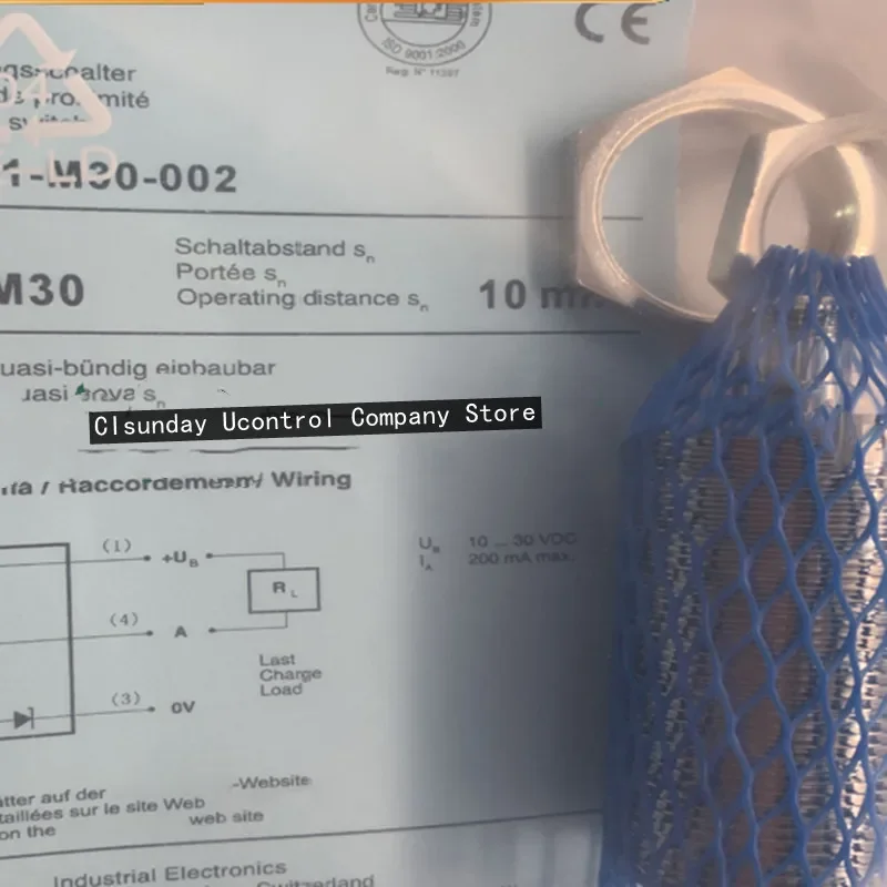 

Новый датчик приближения (3 шт.): DW-AS-601-M30-002, DW-AS-624-M18-002, DW-AS-623-M12-120