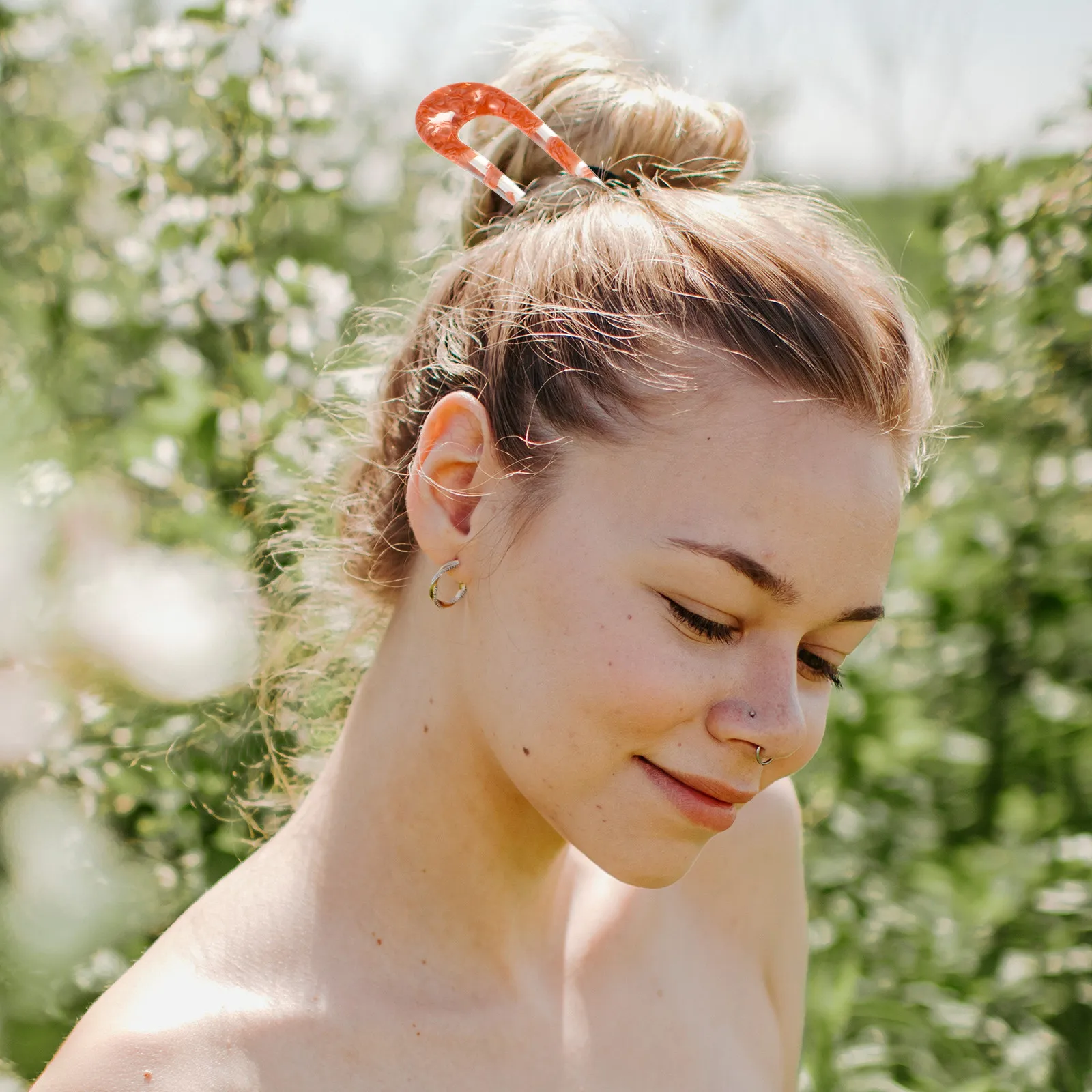 

5 шт. винтажных U-образных заколок для волос из ацетата для женщин, элегантные ретро-аксессуары для волос для вечеринок, путешествий и повседневного использования