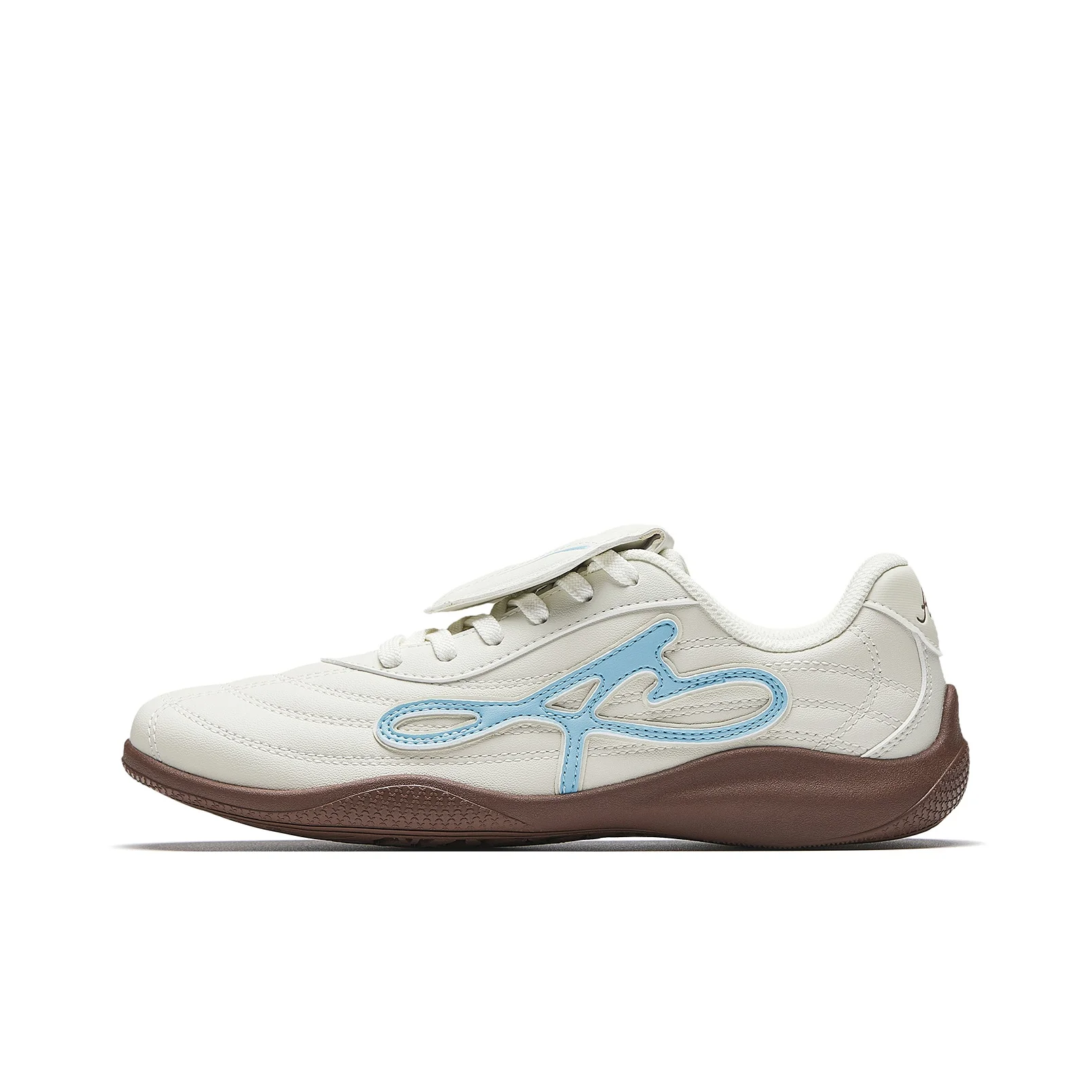 Anta Slip Resistant Low top Casual Shoes Women's Pure White/Bright Blue 922628804-4