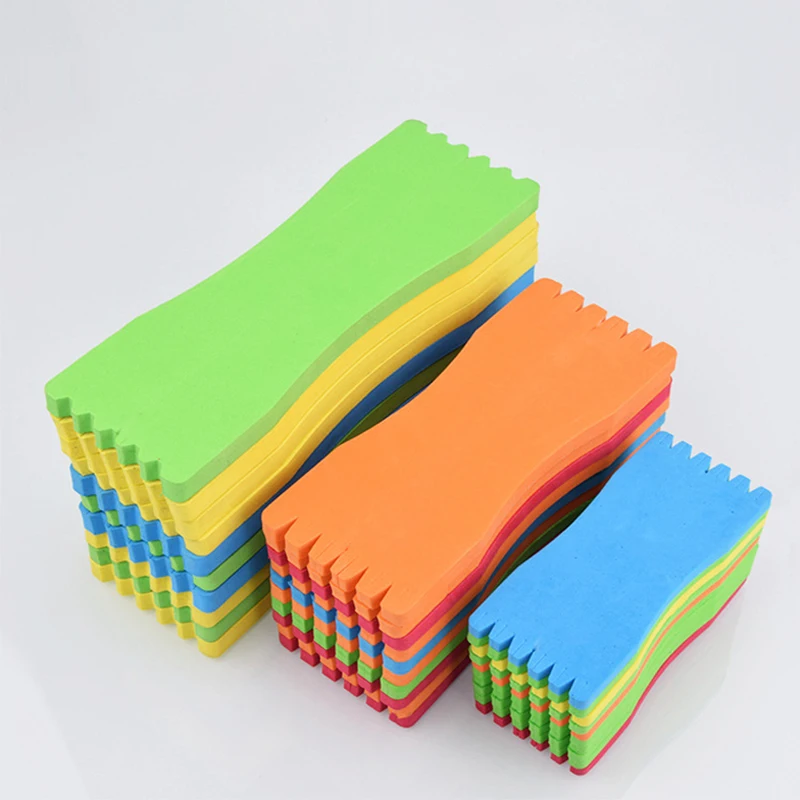 10Pcs Fishing Foam Spools Fishing Line Winding Board Rig Holder Fishing Line Accessories Rig Winders Random Colour image 5