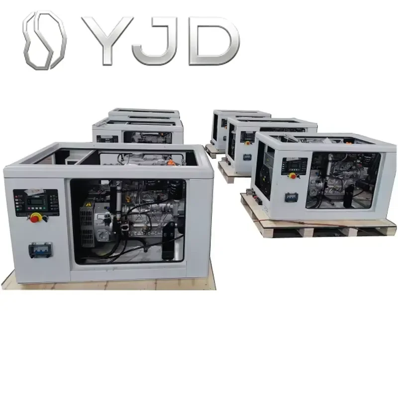 YJD Energy-efficient and Consume Less Fuel Sea Water Cooled 60hz Single Phase 1800rpm 9kw 9kva Marine Generator for Yacht