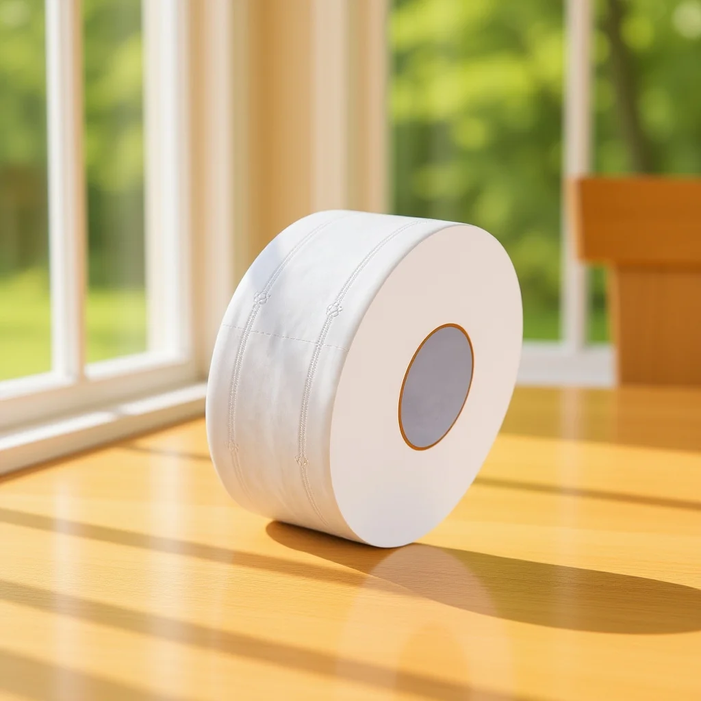 Confezione sfusa Grandi rotoli di carta igienica Asciugamani di carta per uso domestico con nucleo addensato per uso domestico, bagno pubblico, cucina, bagno