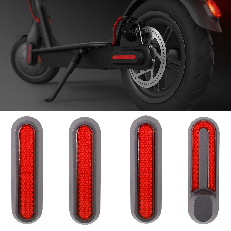 Nowa aktualizacja przednia pokrywa koła chroń skorupę dla Xiaomi Electric Scooter Pro 2/1s/M365 pro przednie tylne części odblaskowe bezpieczeństwa