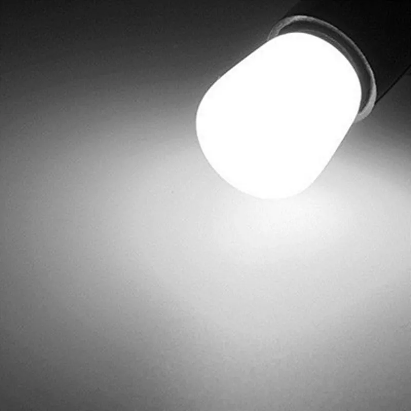 Mini-LED-Glühbirnen, 2 W, E14, E12, T22, 220 V, 110 V, 12 V, 24 V, 2835 SMD, Kühlschrank-Lampe, Schraubbirne für Kühlschrank, Gefrierschrank, kalt/warm