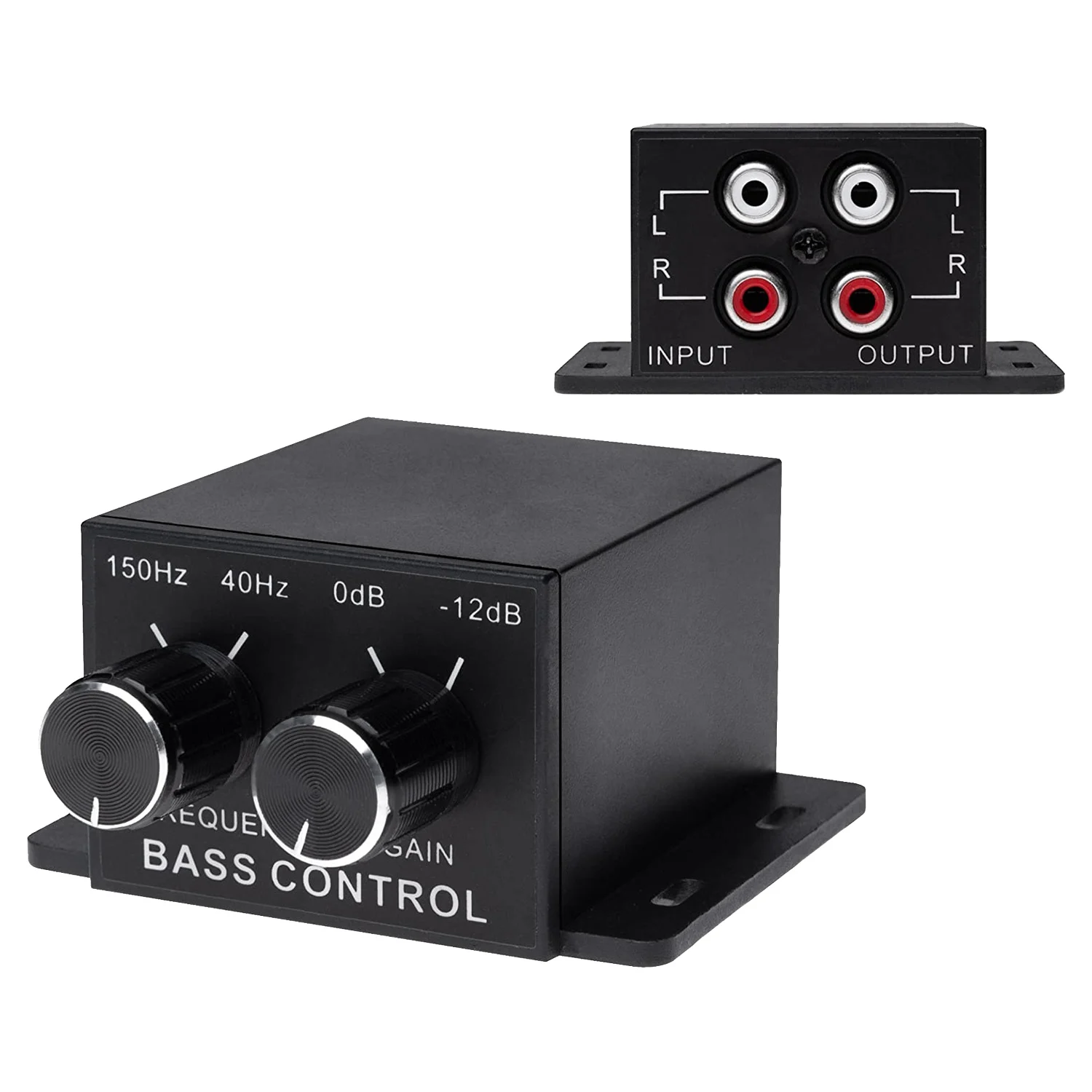 Universal Car Audio Amplifier Bass RCA Level Remote Volume Control Knob,It is Suitable for Most of the Cars