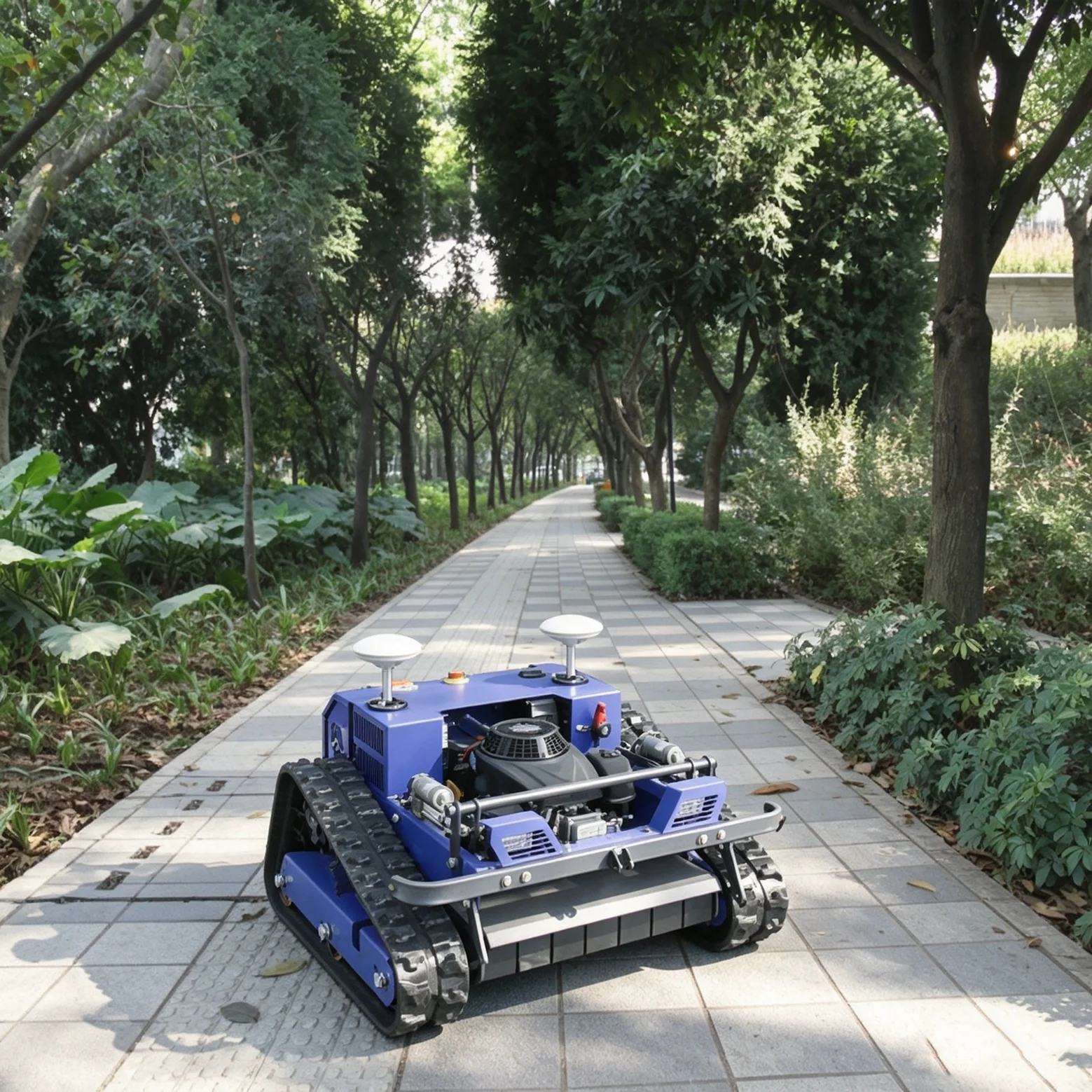 

Customized high-efficiency rotary lawn mower 4-stroke lightweight remote-controlled lawn mower, suitable for pastures