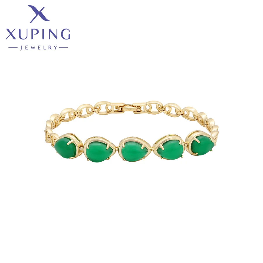 Xuping Jewelry New Arrival Charm Style European Style Fashion Popular Women Bracelet with Light Gold Color X000925760