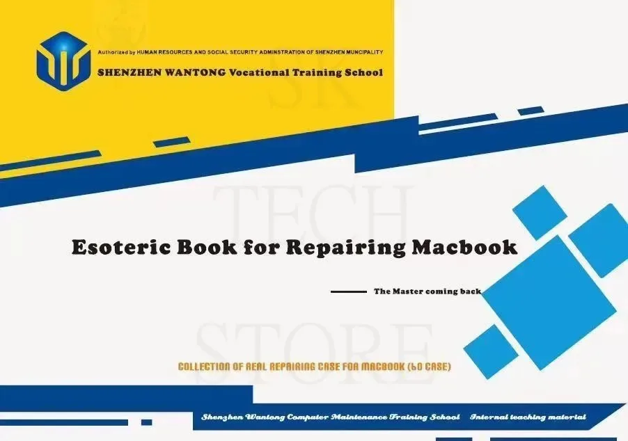 

Ремонтные книги для Macbook, ноутбуков, книга на английском языке для демонтажа материнской платы Macbook, Учебные блоки