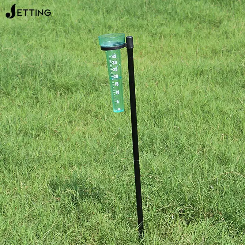 Portable Polystyrene Rain Gauge Measurement Tool For Garden Water Ground Outdoor Rain Meter Collect Rainwater