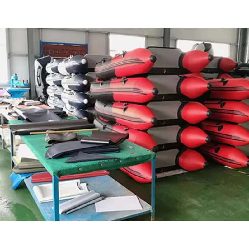2.7m Inflatable Boat with Aluminum Floor Soft-Skinned Marine Supplies