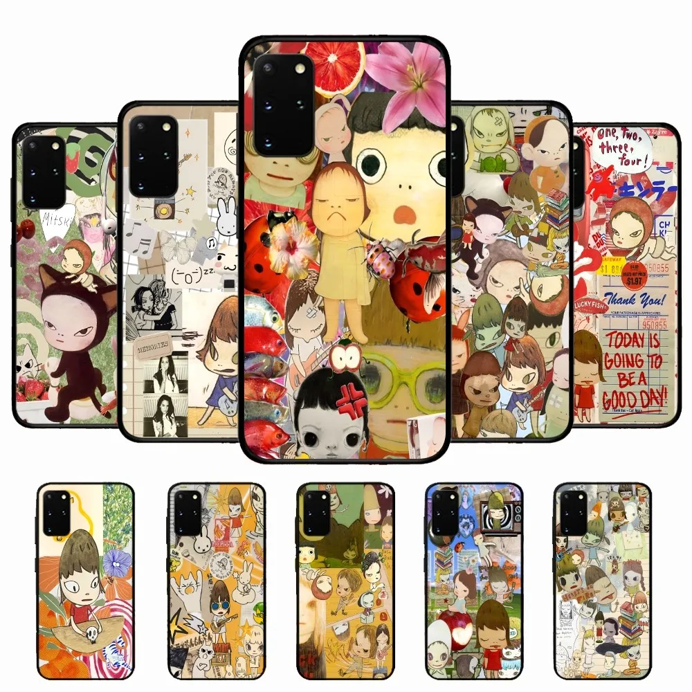 Y-Yoshitomo N-Nara Phone Case For Samsung S 9 10 20 21 22 23 30 23 24 Plus Lite Ultra FE S10lite Fundas